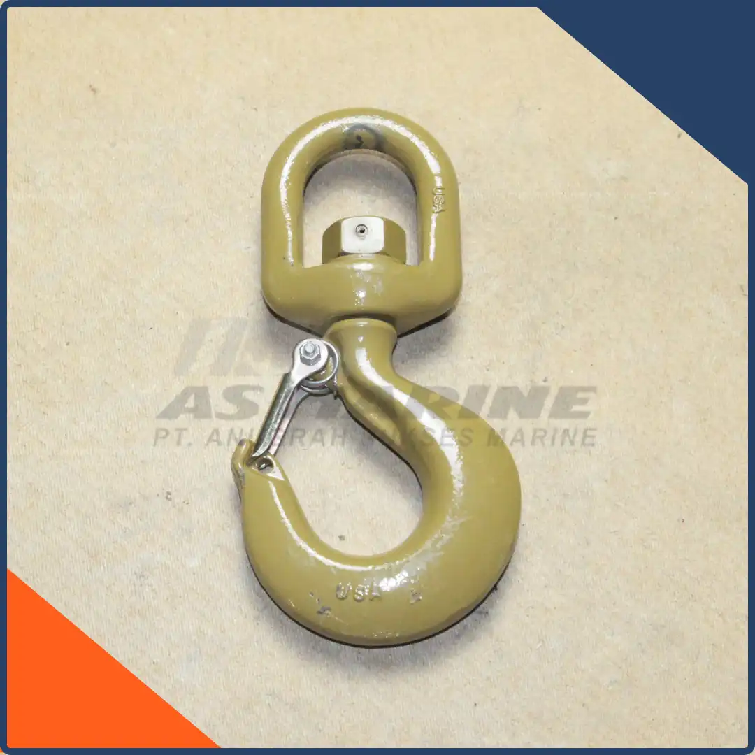 Crosby USA Swivel Hook / Kait / Gancu L322AN Alloy with Latch Kit 5 Ton